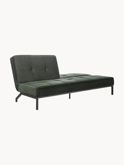 Westwing Collection Samt-Schlafsofa Perugia (3-Sitzer) Vierteljährliche Förderung