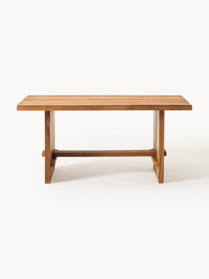 Westwing Collection Esstisch Hugo aus Teakholz in verschiedenen Größen Fabrikladen