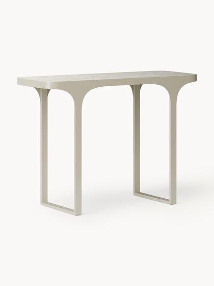 Westwing Collection Konsole Bella in Travertin-Optik