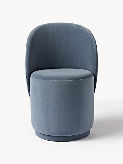 Westwing Collection Samt-Polsterstuhl Zeyno 2025