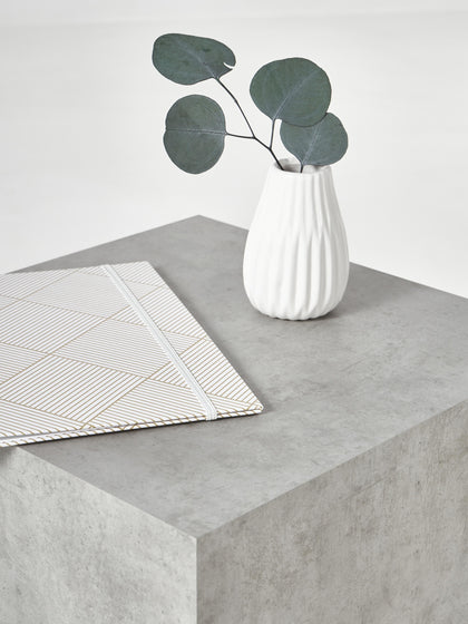 Westwing Collection Beistelltisch Lesley in Beton-Optik Outlet
