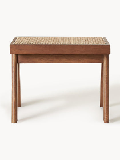 Westwing Collection Hocker Sissi mit Wiener Geflecht Auslauf