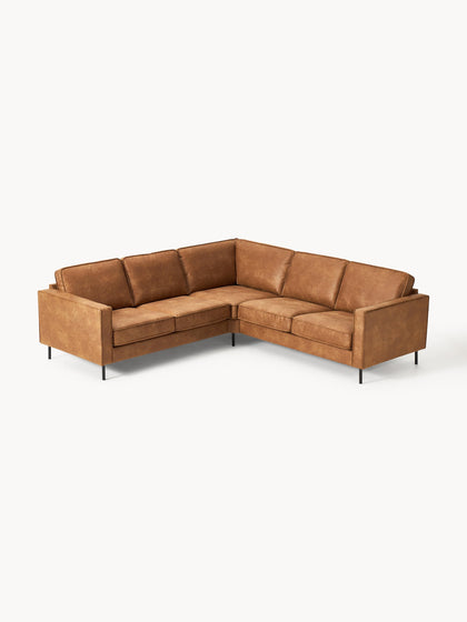 Westwing Collection Wohnlandschaft Hunter aus recyceltem Leder Verkauf