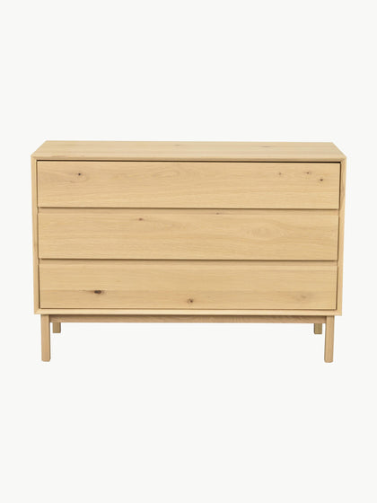 Westwing Collection Kommode Mackay aus Eichenholz Meist gekauft