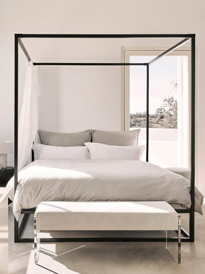 Westwing Collection Himmelbett Belle aus Metall Großer Ausverkauf