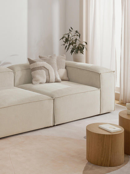 Westwing Collection Eckmodul Lennon aus Cord Saisonschlussverkauf