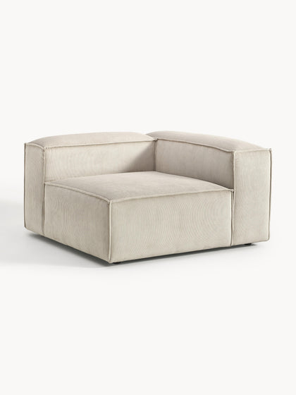 Westwing Collection Eckmodul Lennon aus Cord Saisonschlussverkauf