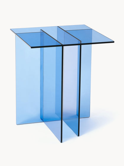 Westwing Collection Glas-Beistelltisch Anouk