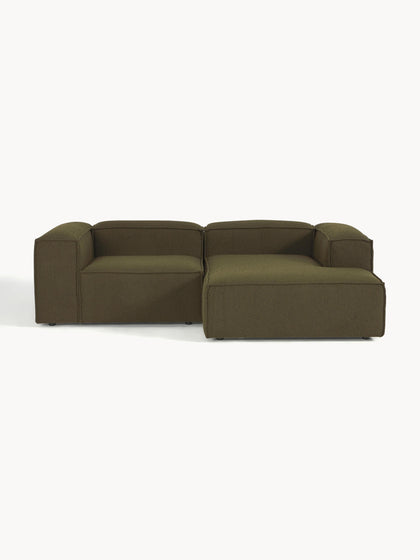 Westwing Collection Modulares Ecksofa Lennon aus Bouclé Exklusive Angebote