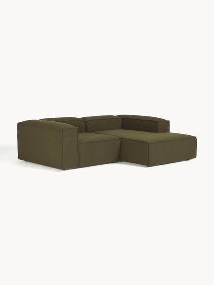 Westwing Collection Modulares Ecksofa Lennon aus Bouclé Exklusive Angebote