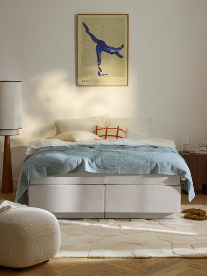 Westwing Collection Boxspringbett Enya mit Stauraum Neuheiten