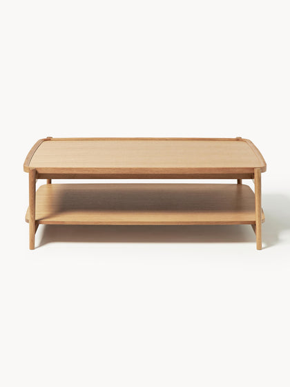 Westwing Collection Holz-Couchtisch Libby Sonderangebote