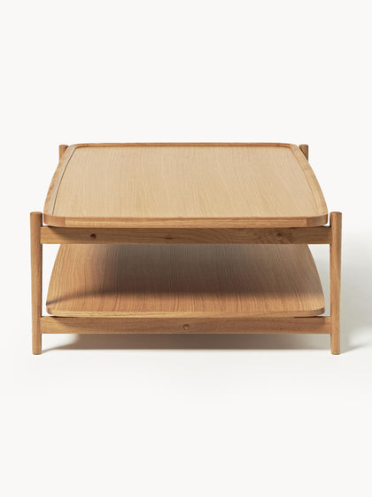Westwing Collection Holz-Couchtisch Libby Sonderangebote
