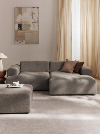 Westwing Collection Ecksofa Melva (3-Sitzer) Bis zu 60% Rabatt