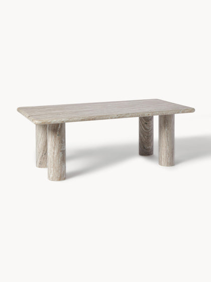 Westwing Collection Marmor-Couchtisch Mabel