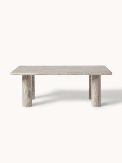 Westwing Collection Marmor-Couchtisch Mabel Sonderangebot der Fabrik