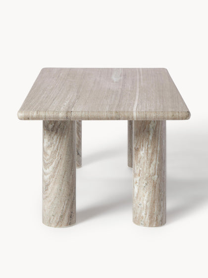 Westwing Collection Marmor-Couchtisch Mabel Sonderangebot der Fabrik