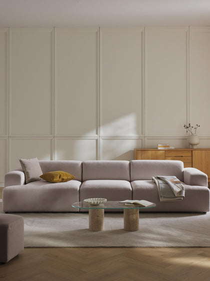 Westwing Collection Sofa Melva (4-Sitzer) Nur noch ein Tag übrig