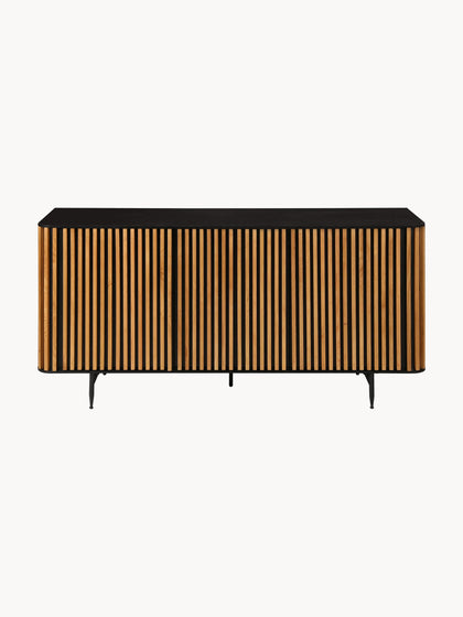 Westwing Collection Holz-Sideboard Linea Speichern exportieren