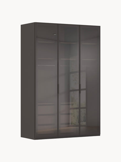 Westwing Collection Drehtürenschrank Skat Shine mit Innenbeleuchtung in verschiedenen Größen Black Friday Preise