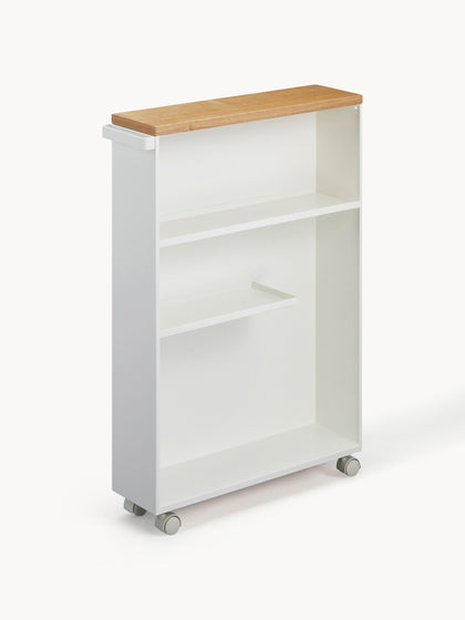 Westwing Collection Badregal Tower mit Rollen zollfrei