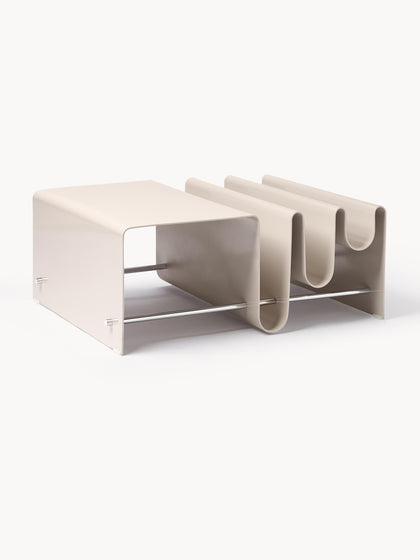 Westwing Collection Metall-Couchtisch Julia mit Zeitschriftenablage Outlet