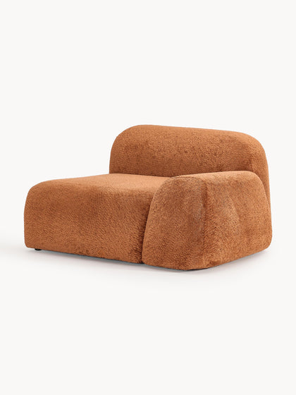 Westwing Collection Eckmodul Wolke aus Teddy-Bouclé Angebote