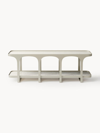 Westwing Collection Lowboard Bella in Travertin-Optik Fabrik Onlineshop