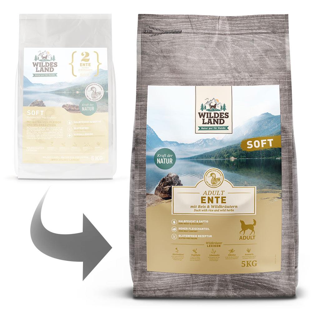 ﻿petspremium Wildes Land Ente mit Reis und Wildkräutern Soft Adult Trockenfutter 3 x 5 kg JETZT KAUFEN
