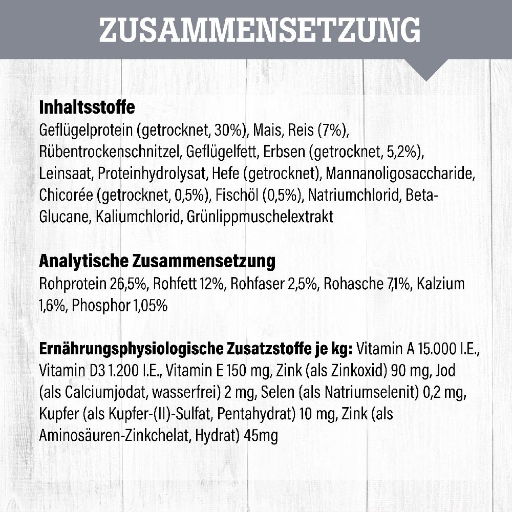 petspremium daily choice mit Geflügel Reis und Erbsen Basic Trockenfutter 15 kg Neueste Stile
