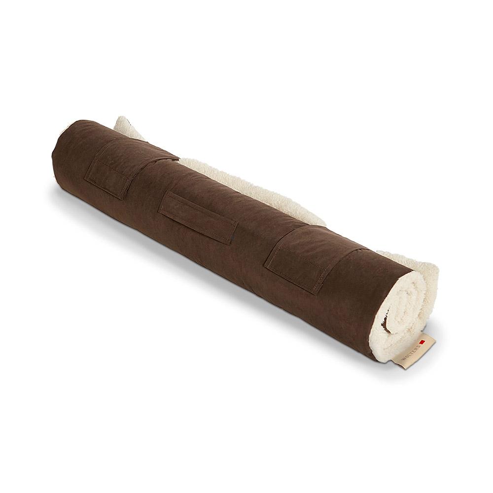 petspremium Wolters Reisedecke Vagabund braun Schlafplatz L 100 x B 75 cm Letzter Tag