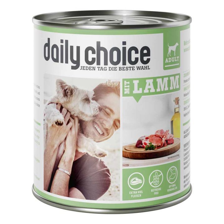 petspremium daily choice mit Lamm Nassfutter 24 x 800 g petspremium daily choice mit Lamm Nassfutter 24 x 800 g