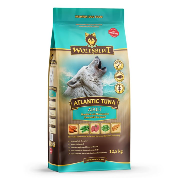 petspremium Wolfsblut Atlantic Tuna - Thunfisch und Meeressalat Adult Trockenfutter 2 x 12 5 kg petspremium Wolfsblut Atlantic Tuna - Thunfisch und Meeressalat Adult Trockenfutter 2 x 12 5 kg