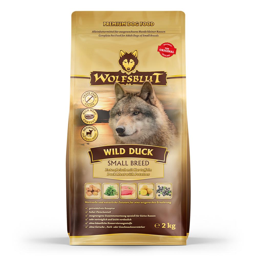 petspremium Wolfsblut Wild Duck - Ente und Kartoffel Small Breed Trockenfutter 2 kg Blitzverkäufe