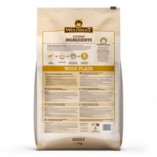 petspremium Wolfsblut Limited Ingredients Wide Plain - Pferdefleisch und Süßkartoffel Adult Trockenfutter 9 kg Günstig kaufen