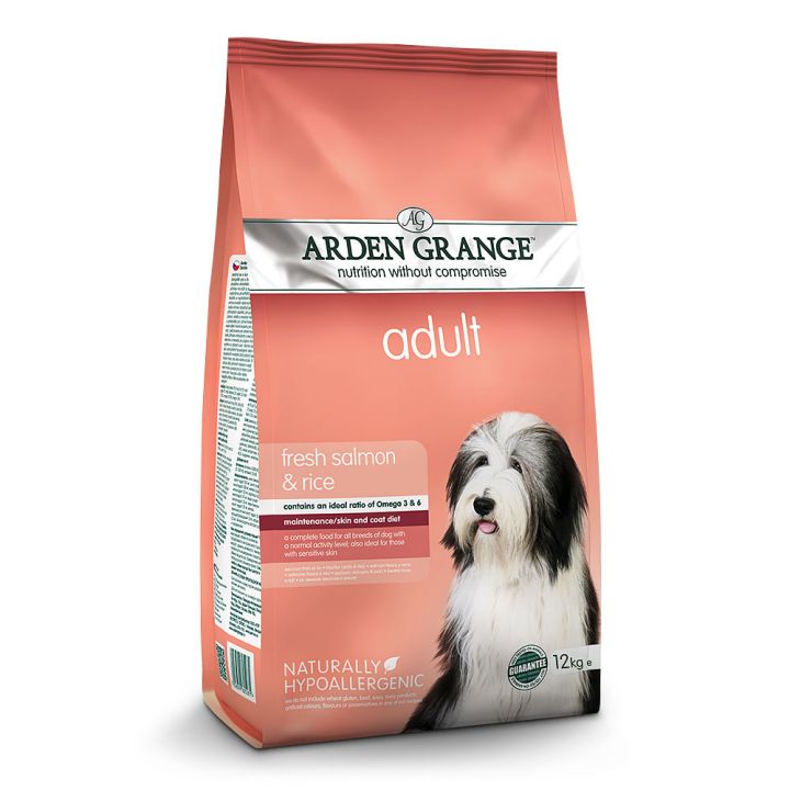 petspremium Arden Grange Adult mit frischem Lachs & Reis Trockenfutter 2 x 12 kg