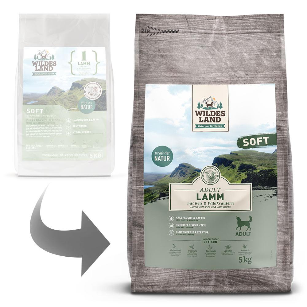 petspremium Wildes Land Lamm mit Reis und Wildkräutern Soft Adult Trockenfutter 3 x 5 kg Cyber Monday