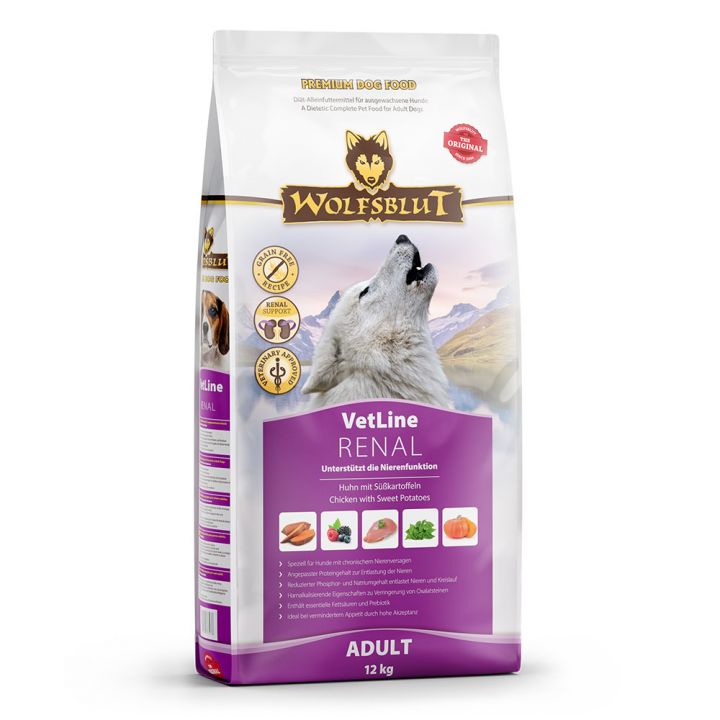 petspremium Wolfsblut Renal VetLine Trockenfutter 12 kg