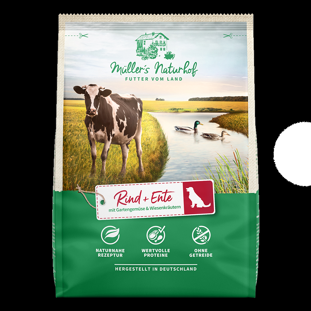 petspremium Müller’s Naturhof Rind und Ente Klassik Trockenfutter 29 kg Neueste Mode