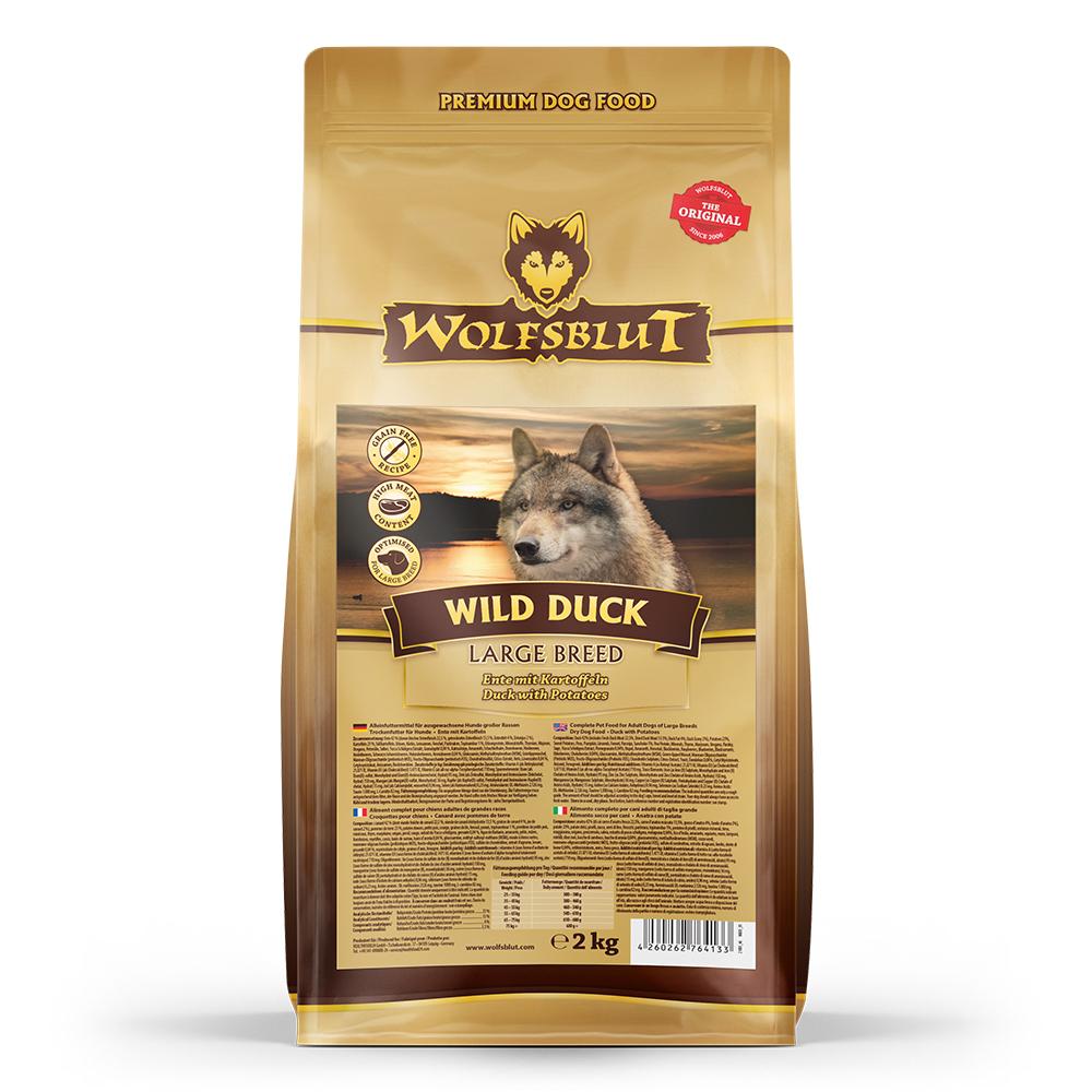 petspremium Wolfsblut Wild Duck - Ente und Kartoffel Large Breed Trockenfutter 29 kg JETZT KAUFEN