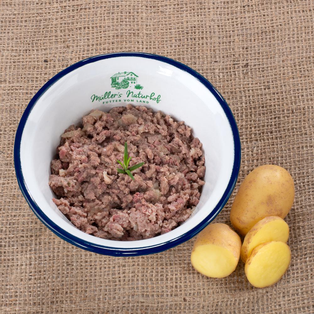 petspremium Müller’s Naturhof Huhn und Forelle Traditionell Nassfutter 6 x 800 g Begrenzt auf 3 Tage