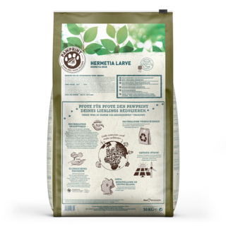petspremium Wildes Land PAWPRINT INSECT Hermetia Larve mit Kartoffeln Erbsen und Wildkräutern Adult Trockenfutter 10 kg Black Friday Preise