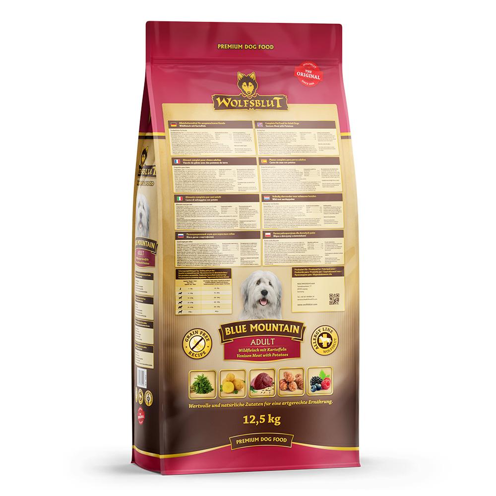 petspremium Wolfsblut Blue Mountain - Wildfleisch mit Kartoffeln Adult Trockenfutter 12 5 kg Weihnachtsangebot