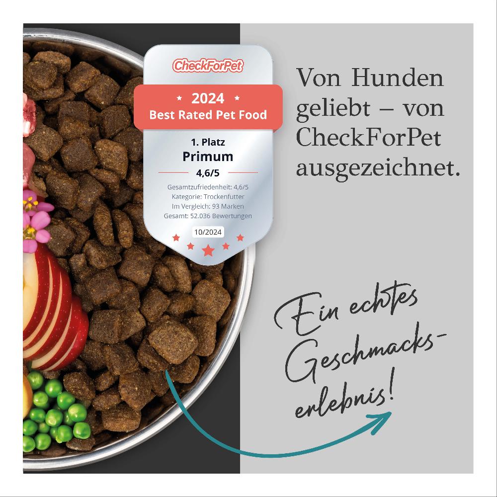 petspremium Primum Rind mit Kartoffel Soft Trockenfutter 5 x 5 kg Räumungsverkauf