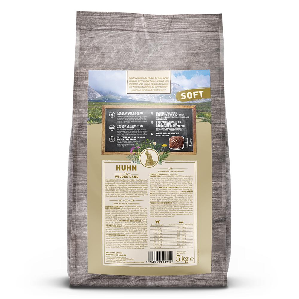 petspremium Wildes Land Huhn mit Reis und Wildkräutern Soft Adult Trockenfutter 3 x 5 kg Bis zu 55% Rabatt