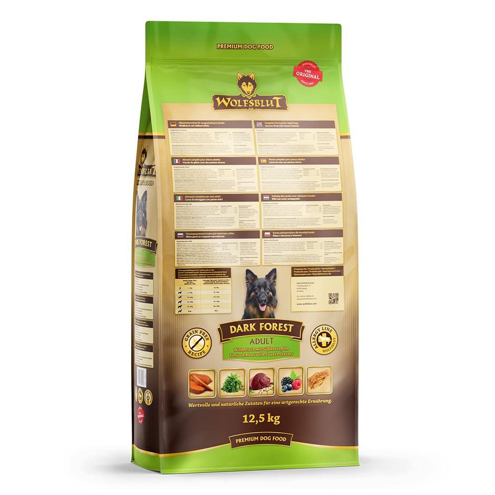 petspremium Wolfsblut Dark Forest - Wild und Süßkartoffel Adult Trockenfutter 2 x 12 5 kg Discount Store für neue Produkte