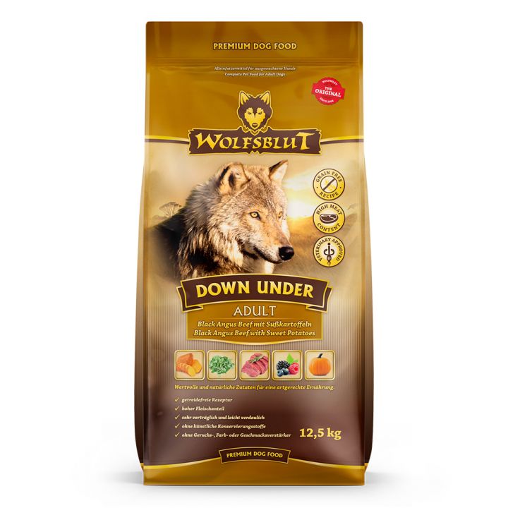 petspremium Wolfsblut Down Under - Black Angus Beef Adult Trockenfutter 29 kg