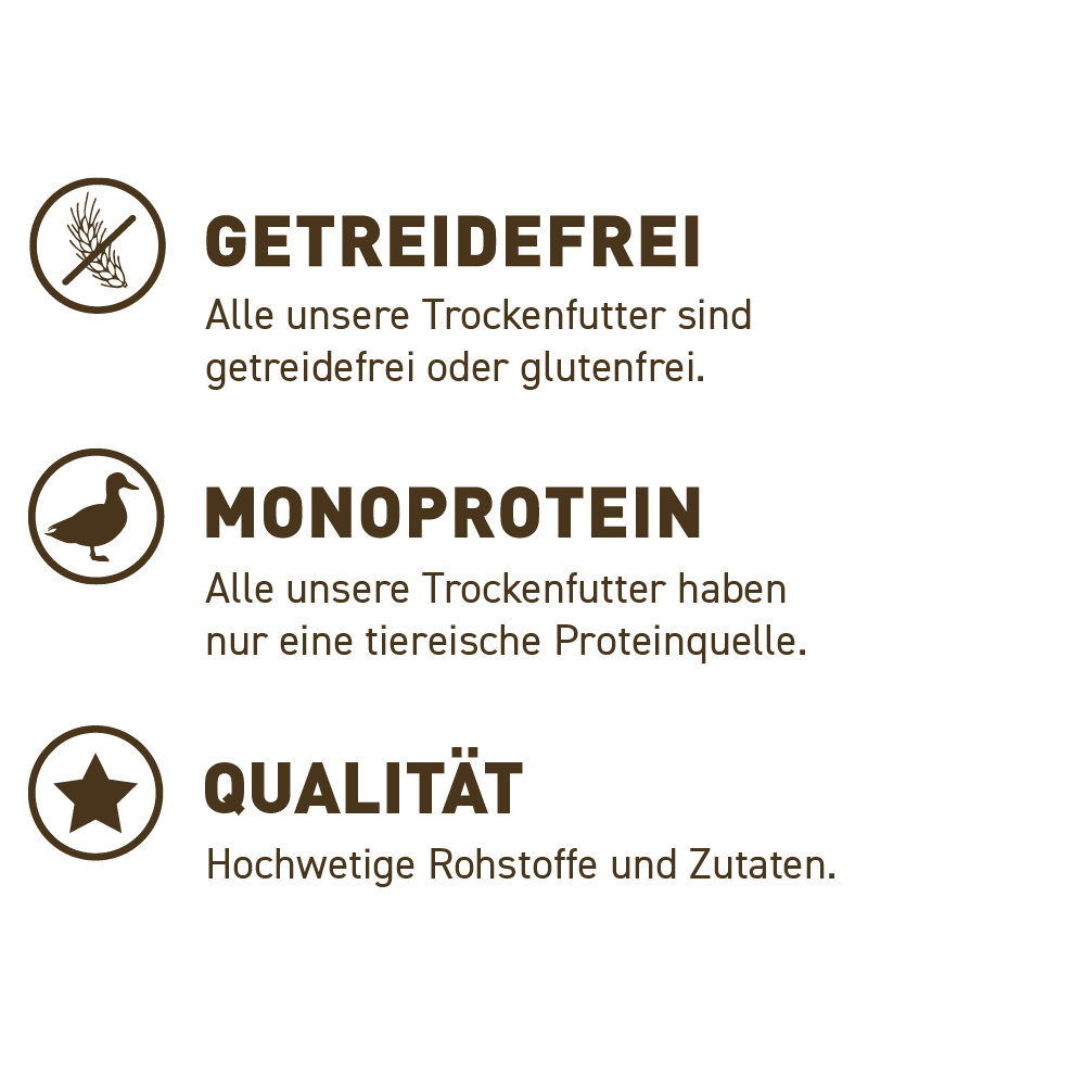 petspremium Wildes Land Ente mit Kartoffeln und Wildkräutern Classic Adult Trockenfutter 12 kg Outlet