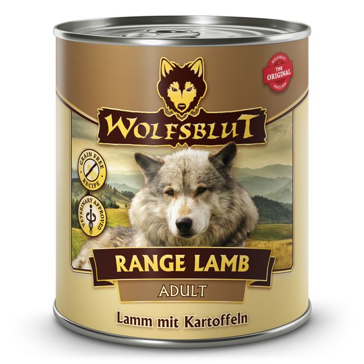petspremium Wolfsblut Range Lamb - Lamm mit Kartoffeln Adult Nassfutter 6 x 800 g