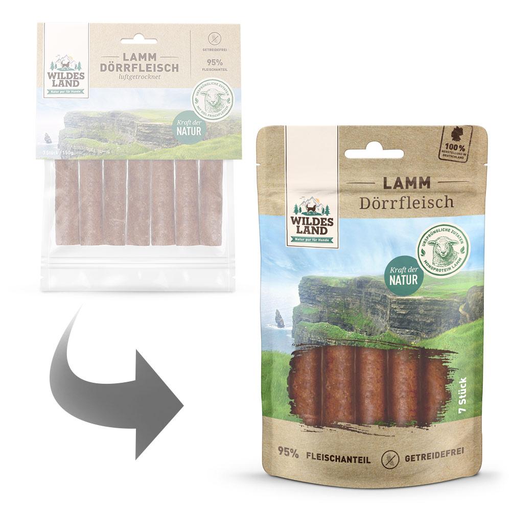 petspremium Wildes Land Lamm Dörrfleisch Snack 7 Stück Clearance-Verkauf